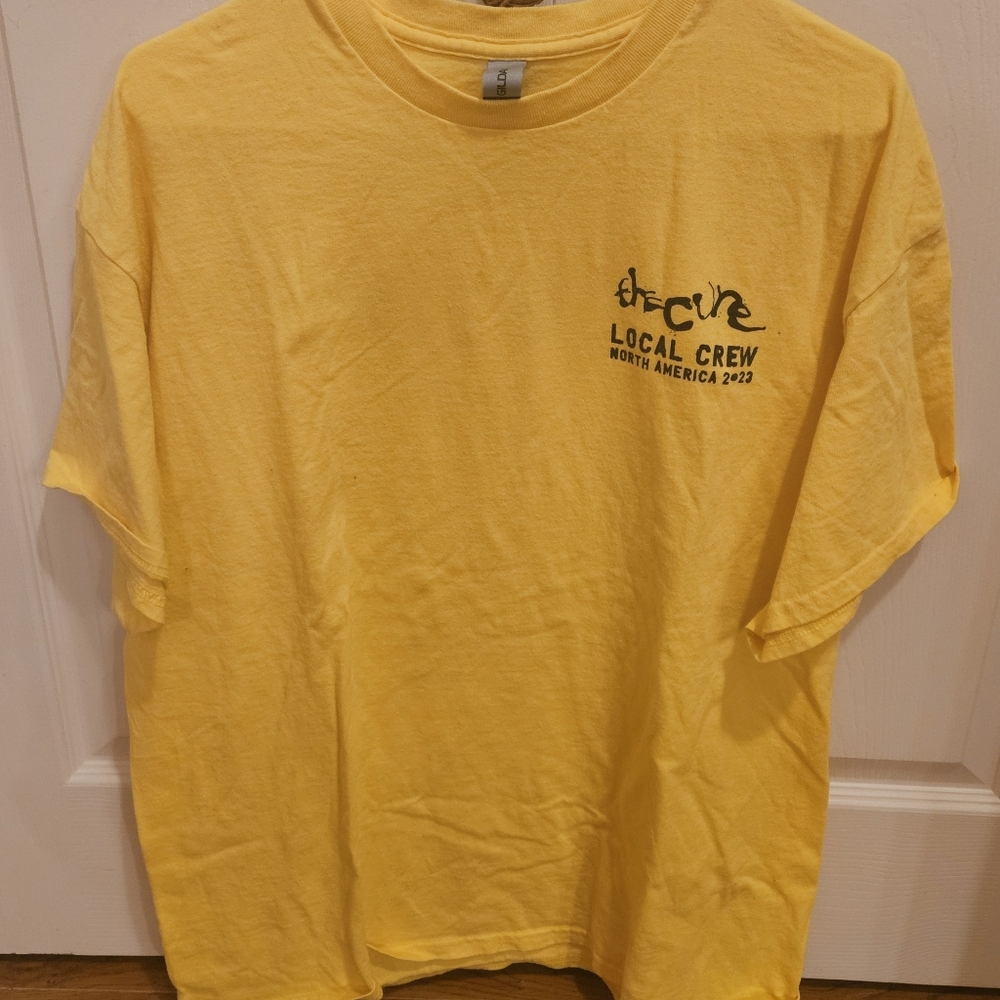 The Cure 2023 "CREW" North America Concert Tour T-shirt